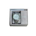 Rotary Chronograph White Dial Stainless Steel Mens Watch