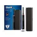 Oral-B Pro 3 - 3500 - Black Edition Electric Toothbrush + Travel Case
