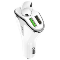 Hoco E47 Pro Car charger With Wireless Headset
