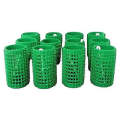 Large Hair Rollers with Pins - Green Pack of 6