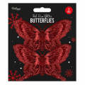 Butterfly Christmas Ornament - 2 Pack