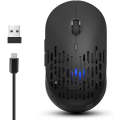 HXSJ T38 2.4G Wireless Charging Mouse with Adjustable DPI Black