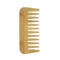 Eco-Friendly Bamboo 15cm Wide Tooth Comb JYD-1
