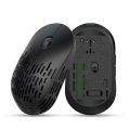 HXSJ T38 2.4G Wireless Charging Mouse with Adjustable DPI Black