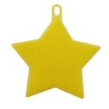 Star Shaped Silicone Dish Washing Sponge Scrubber