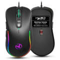 HXSJ J300 Wired Gaming Mouse - Black