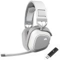 CORSAIR HS80 MAX WIRELESS Gaming Headset; White