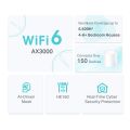 TP-Link AX3000 Whole Home Mesh WiFi 6 System Deco X50 - 2 Pack