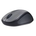 Logitech Wireless Mouse M235 (Dark Grey/Colt Matt) Nano USB receiver 3 buttons Advanced optical t...