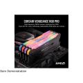 CORSAIR Vengeance RGB Pro (AMD Ryzen Ready) 16GB (2 x 8GB) 288-Pin DDR4 3200 (PC4 25600) Desktop ...