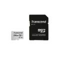 TRANSCEND 256GB MICRO SDXC C 10 UHS-I U1/U3 V30 A1 WITH SD ADAPTOR