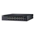 Dell Networking X1018 Smart Web Managed Switch/ 16x 1GbE and 2x 1GbE SFP ports Lifetime Limited H...
