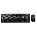 PORT KB COMBO WIRED KEYBOARD + MOUSE BK