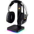 Corsair CA-9011167 Premium RGB Gaming Headset Stand with 7.1 Surround Sound Headphone Audio