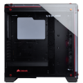 Crystal Series 570X RGB ATX Mid-Tower Case  Red