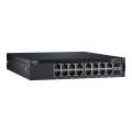 Dell Networking X1018 Smart Web Managed Switch/ 16x 1GbE and 2x 1GbE SFP ports Lifetime Limited H...