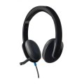 Logitech Headset H540 USB Headset Laser Tuned Drivers Comfortable Padding On Ear Audio Controls  ...