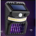 2-in-1 Solar Mosquito Killer Insect Repellent PIR Motion Sensor Lamp - 4 Pack