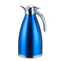 2L Stainless Steel Thermos Flask - Blue
