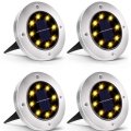 4Pack Outdoor Solar Powered Ground Light BF-901
