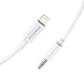 Borofone BL9 Lightning to Audio Conversion Cable 1m - White