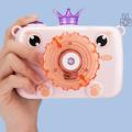 Colorful Bubble Making Camera For Kids - Pink