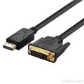 Display Port To DVI Male Cable convertor 14Cm