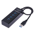 USB 3.0 Hub With 4 Ports - Black