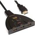 Hdmi Switch - 3-Port 4K Full hd HDMI Switch with 3 Input - 1 output