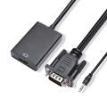 VGA to HDMI Converter Cable - Black