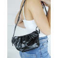 Ronda rouche handbag in soft faux leather