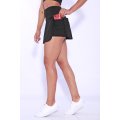 Shapewear Gym Bunny tennis skirt -black - XL