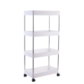 Movable Storage Rack - 4 Tier