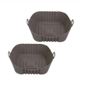 Square Silicone Air Fryer Liner - Set of 2