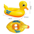 Inflatable Duck Pool Float for Kids - Pack of 3