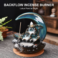 Backflow Incense Burner - Lotus Night Pond
