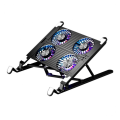 Gaming Cooler Laptop Stand Foldable Laptop Cooling Pad with Cooling Fans