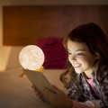LED Colour Changing Moon Night Light Lamp - Large (NO BOX)
