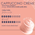 Caffeluxe Cappuccino Creme | 10 Capsules | Single Serve | Dolce Gusto Compatible