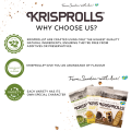 Krisprolls Whole Wheat Crackers | 225g Bag
