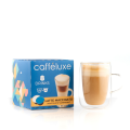 Caffeluxe Latte Macchiato Coffee & Milk | 16 Pods l NESCAF Dolce Gusto Compatible Pods