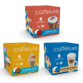 Caffeluxe Mixed Variety Bundle l 48 Capsules l NESCAF Dolce Gusto Compatible Pods