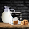 Caffluxe Skimmed Milk | 10 Capsules | Single Serve | Dolce Gusto Compatible