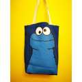 Cookie Monster small blue bag