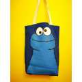 Cookie Monster small blue bag