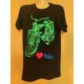 Lumo T-shirt Green Bike