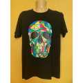 Lumo T-shirt Skull Neon