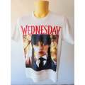 Wednesday Double side White T-shirt