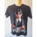 Wednesday Double Sided Black T-shirt