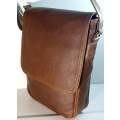A4 leather Messenger bags